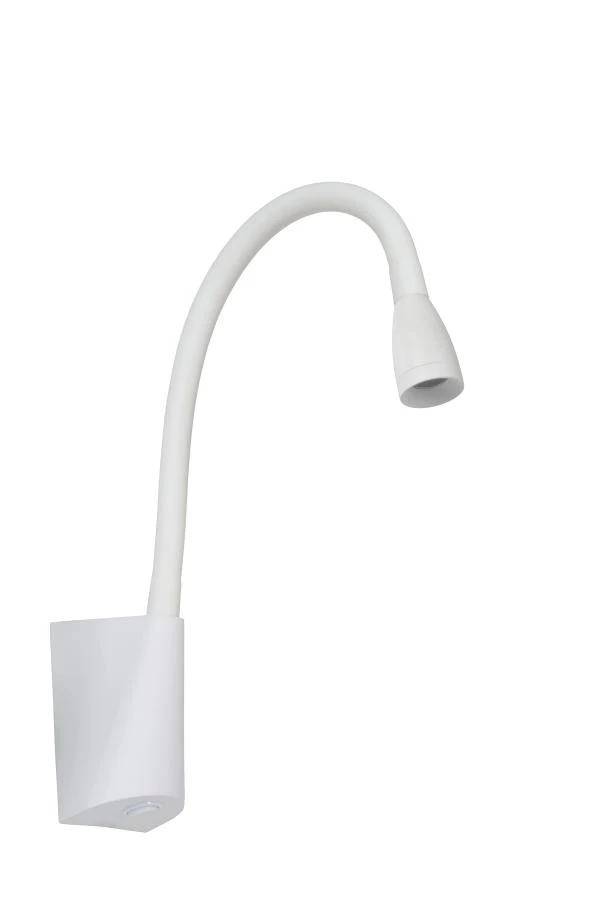 Lucide GALEN-LED - Bedlamp / Wandlamp - LED - 1x3W 3000K - Wit - uit